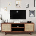 55" Solid Wood TV Stand Cabinet Media Console J525399