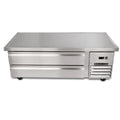 Two-Drawer Refrigerated Chef Base, 62"W, 8.8 cu. ft., Stainless Steel N60911
