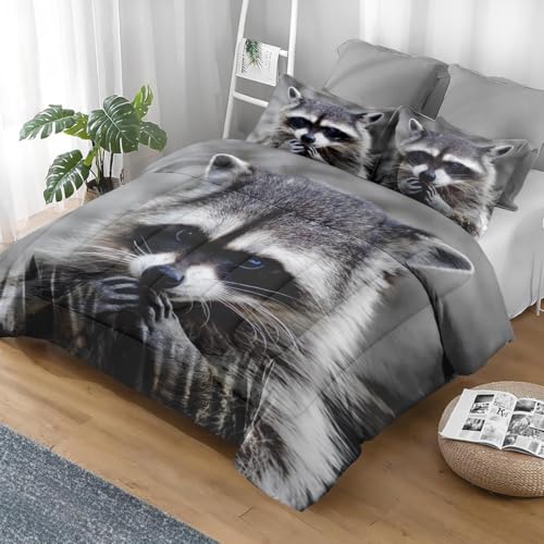 King Size Palm Leaf Floral Soft Bedding Set with Pillowcase I578