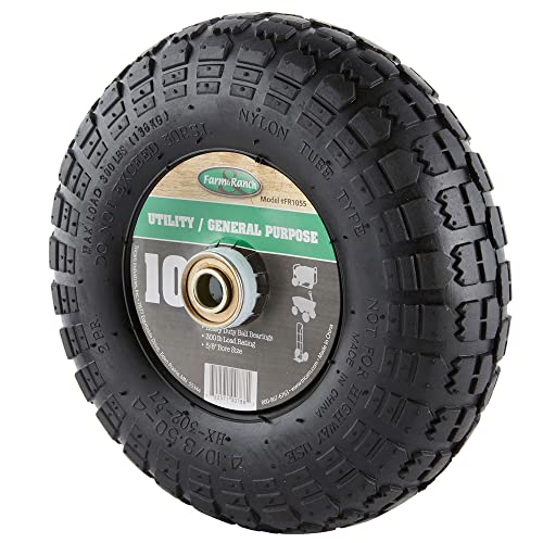 10 Inch Replacement Pneumatic Turf Tire (4 Pack) E618