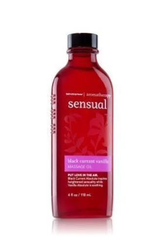 Black Currant Vanilla Massage Oil D2432