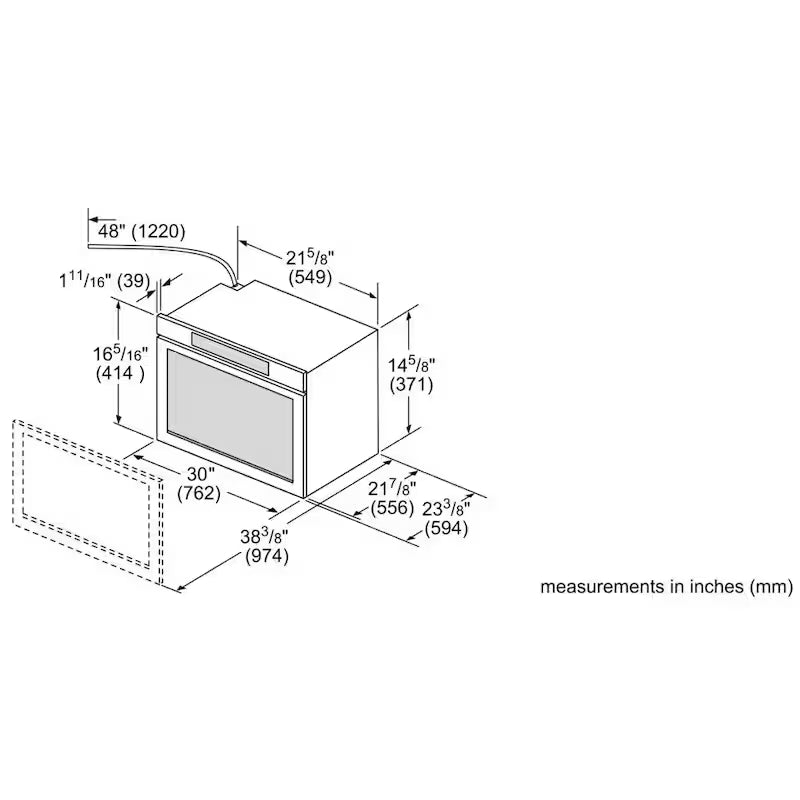 Built-In Drawer Microwave with Sensor Cooking U444