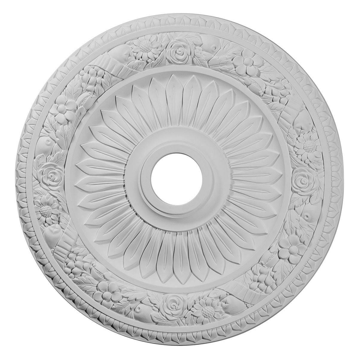Bellona Ceiling Medallion, Hand-Painted Gold Q980184