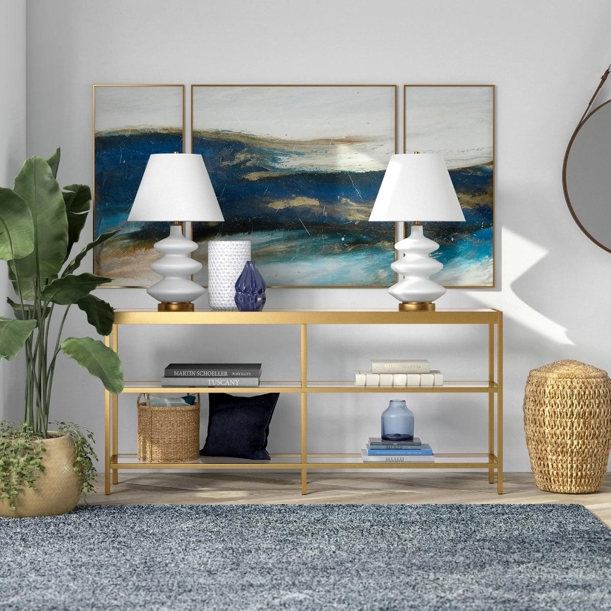 64" Wide Rectangular Console Table S78683