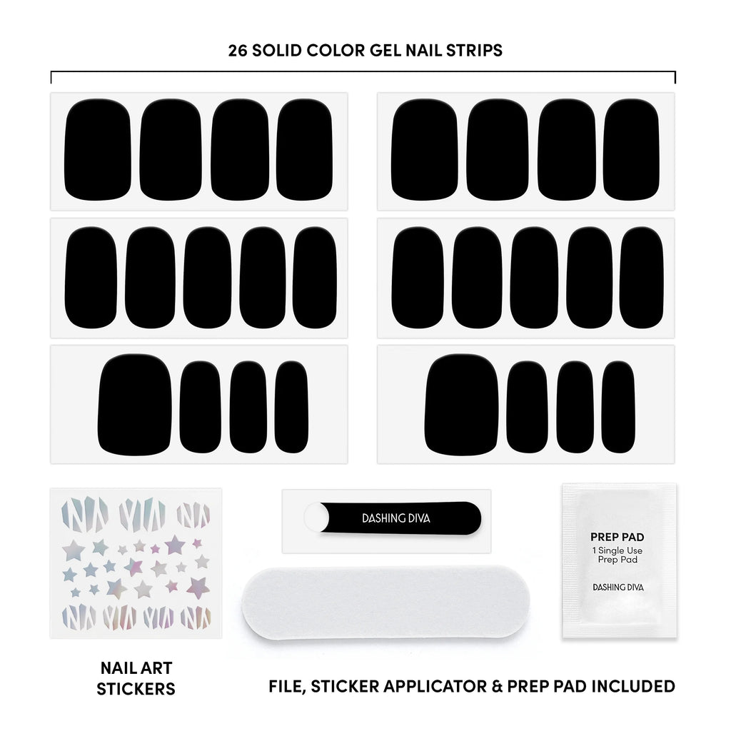 Ultra Shine Gel Nail Strips and Stickers, 26 Count K1443