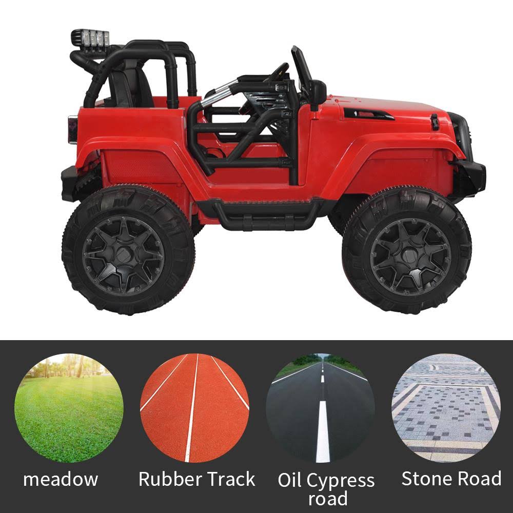 Red 12V Ride on Car Truck with Remote Control R6090