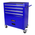Blue 4 Drawers Rolling Tool Chest Cabinet with Wheels J703