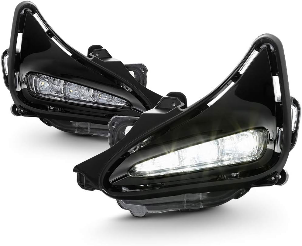 LED Bumper Fog Lights with Switch Assembly Pack of 2 T675066