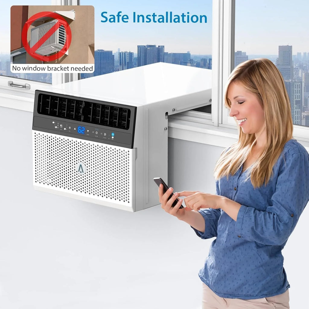 6000 BTU Window Air Conditioner with Remote Control and Washable Filter M56224