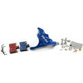 Blue Flat Mount Complete Caliper U902332