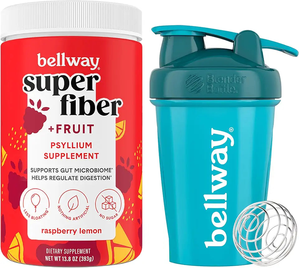 Super Fiber Powder + Fruit Shaker Bottle Bundle Z18783