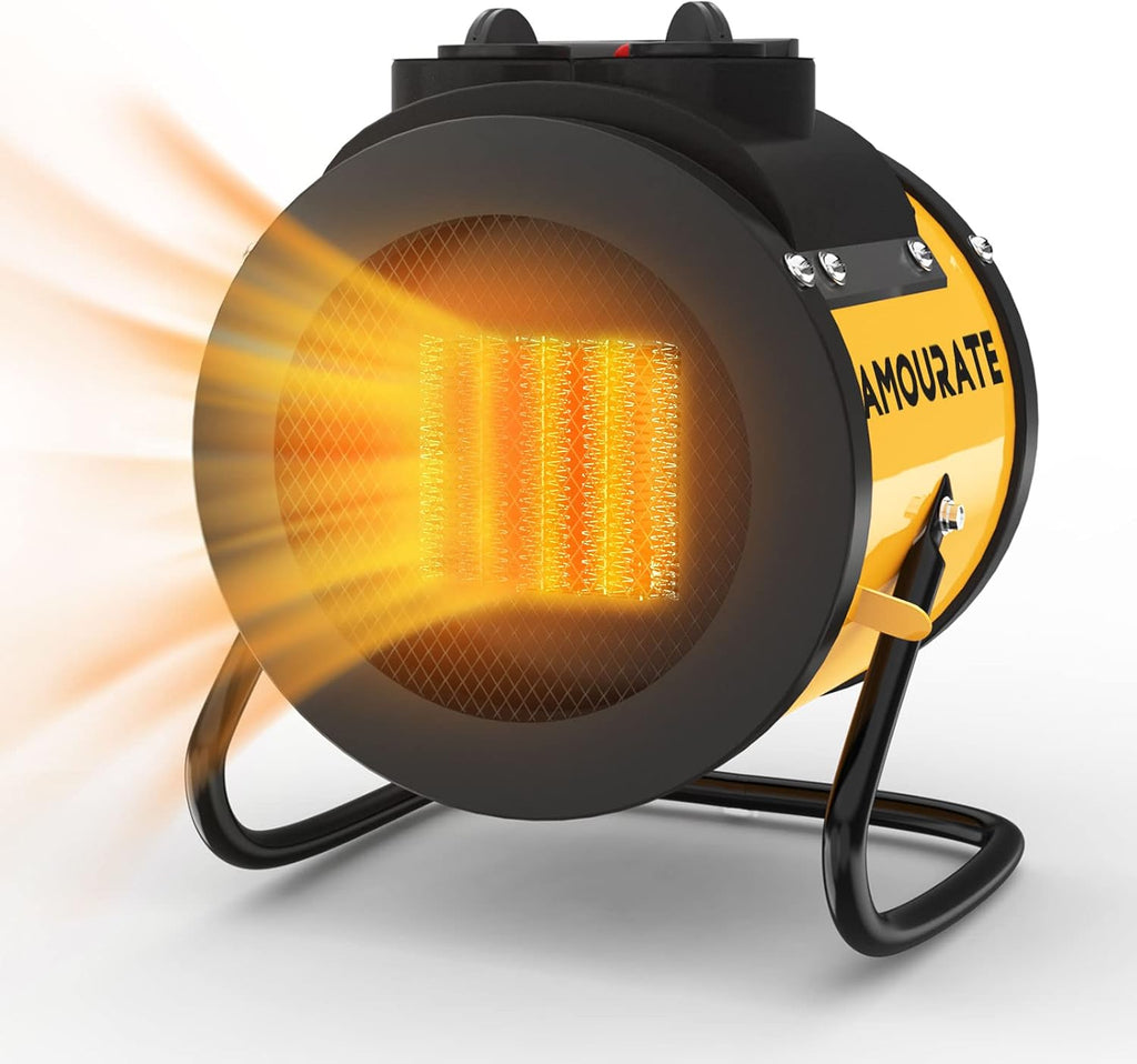 1500W Portable Electric Space Heater with Thermostat, Pack of 2 V688