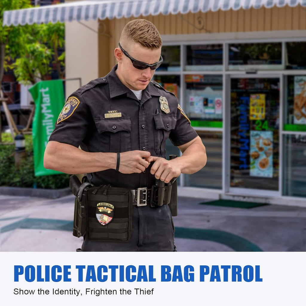Police Tactical Bag Front Seat Patrol Organizer K511