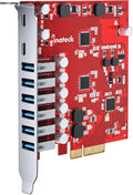 PCIe to USB 3.2 Gen 2 Extension Card, 6 USB Type-A and 2 USB Type-C Ports, Pack of 2 W9953