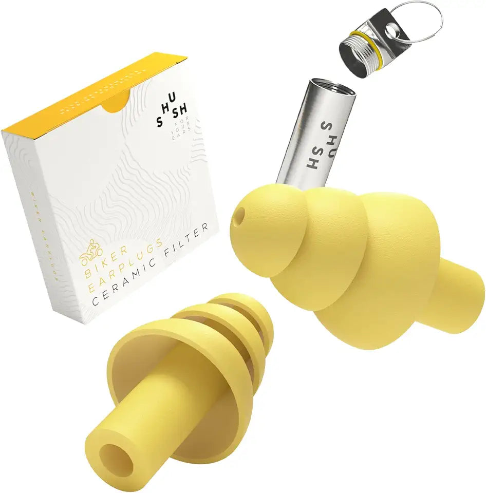 Ochre Yellow Reusable Earplugs SNR 24dB C23911