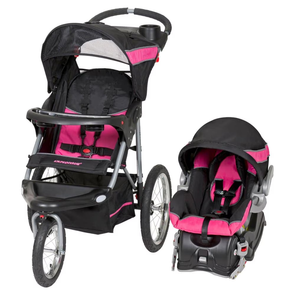 Pink Travel System Stroller T758762