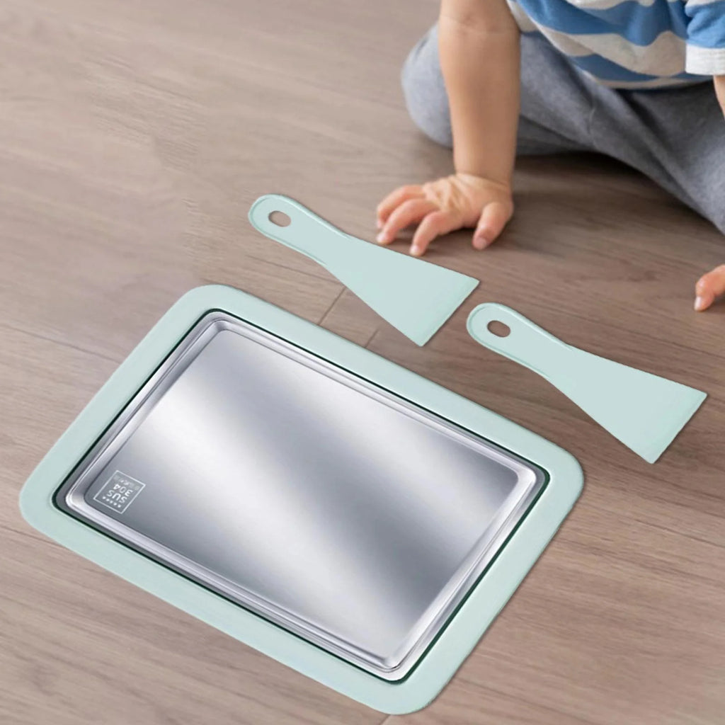 Green Portable Ice Cream Plate Maker B925