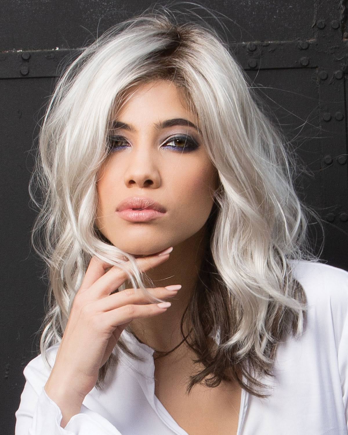 Synthetic Lace Front Wig Q8563