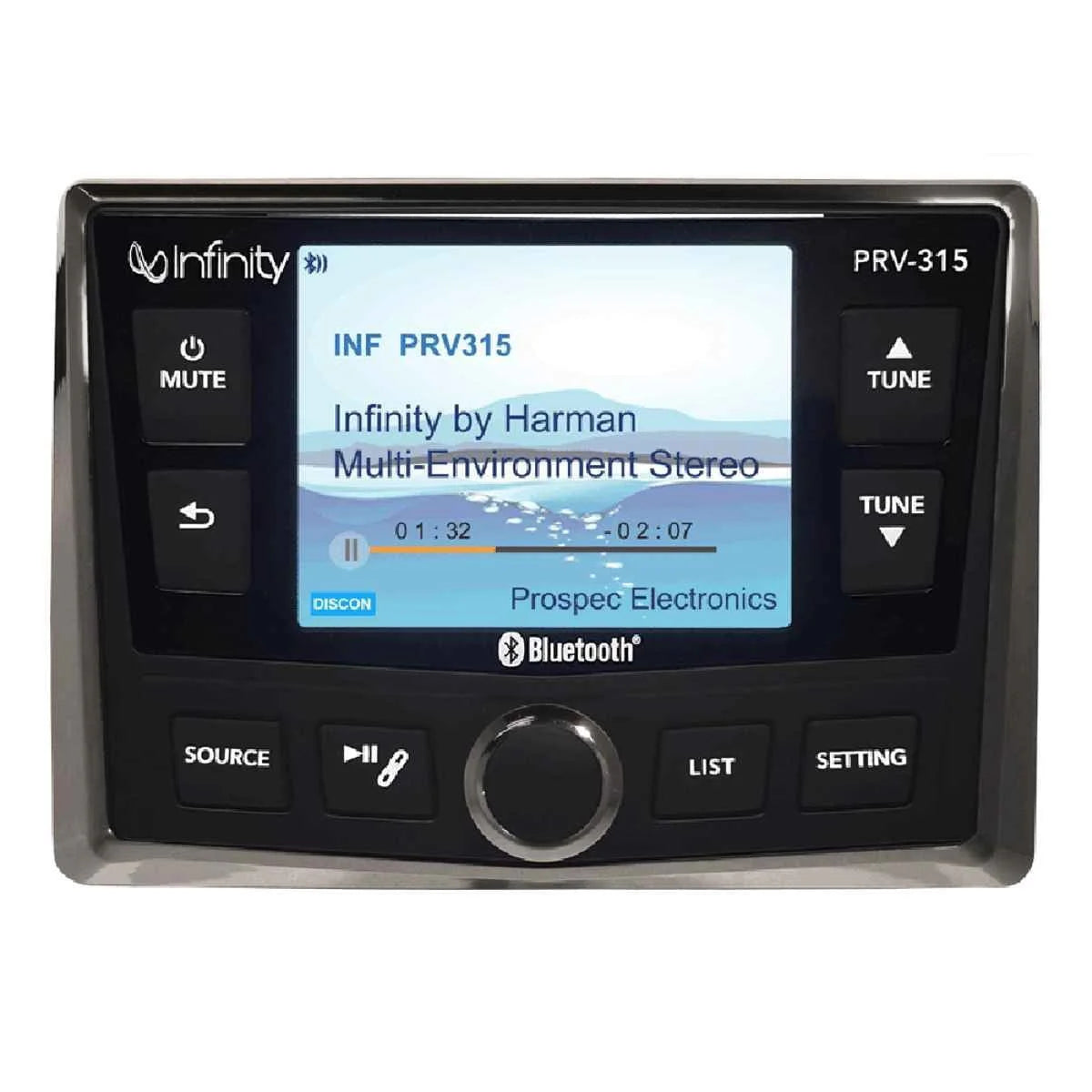 Waterproof Marine Radio Dash Kit - White D281539