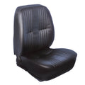 Lowback Black Vinyl Right Recliner Seat K535433