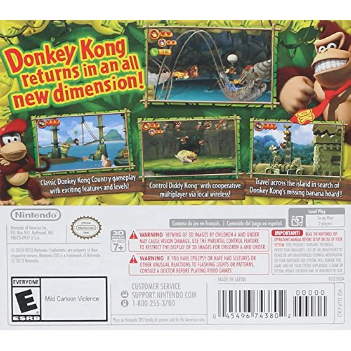Donkey Kong Country Returns 3D Z2754