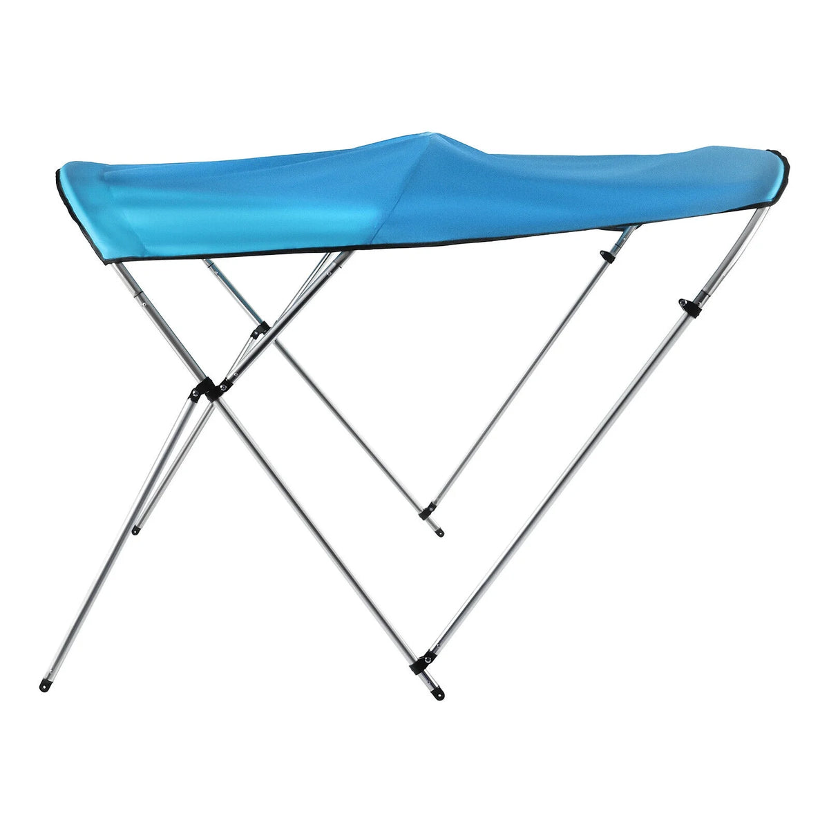 3 Bows Boat Top Cover Set with Aluminum Alloy Frame N93040