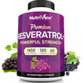 Resveratrol 1450mg Antioxidant Supplement 120 Capsules U111672