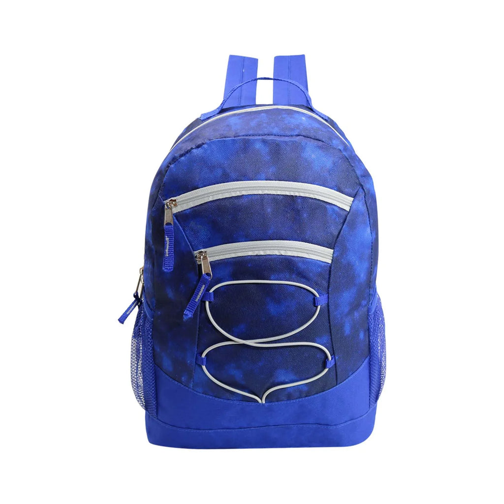 24 Pack 17 Inch Assorted Colors Bungee Backpacks T83971