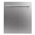 24 in. Compact Dishwasher with 2 Racks in Stainless Steel W63906