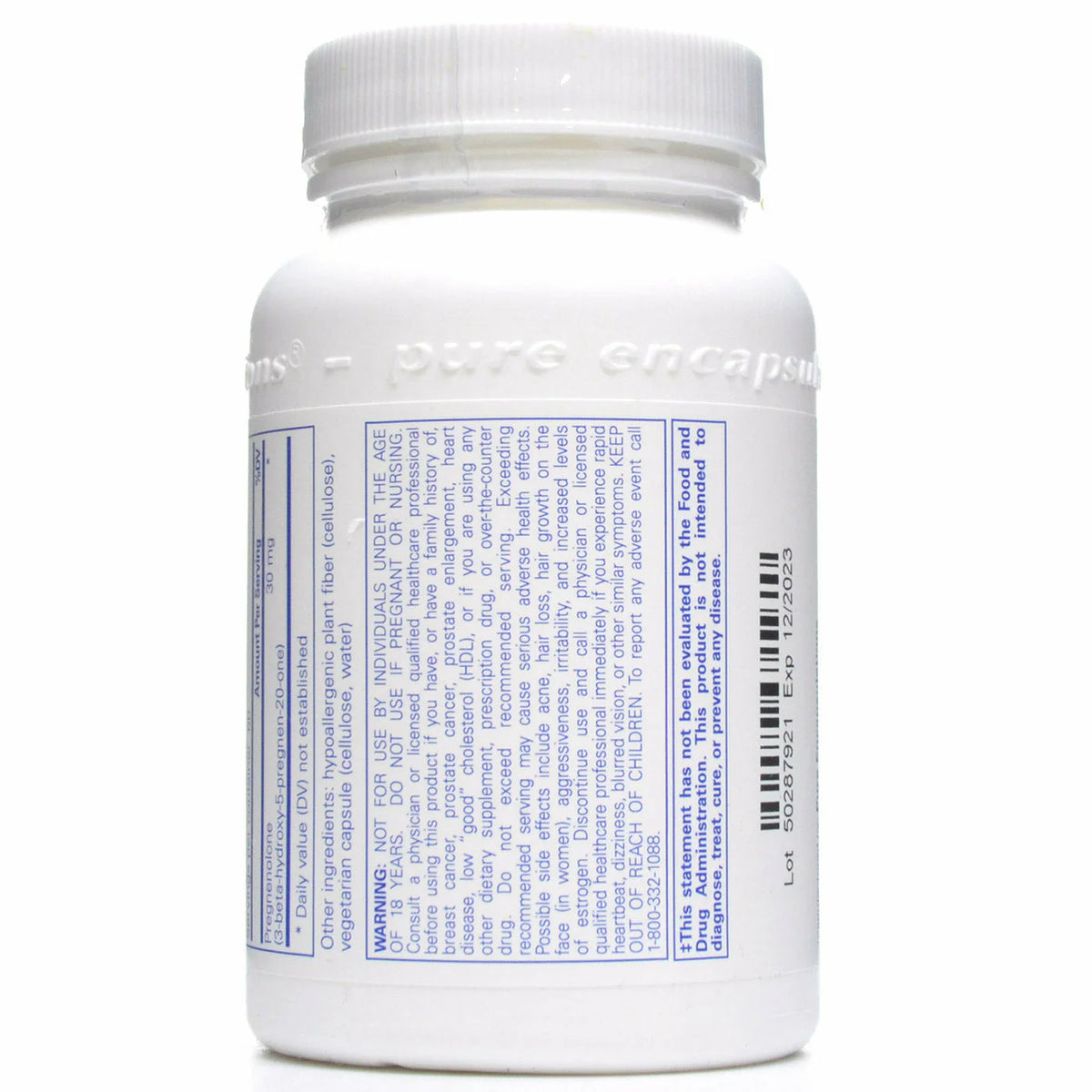Pregnenolone 30 mg T319087
