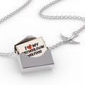 Silver Locket Necklace O93203