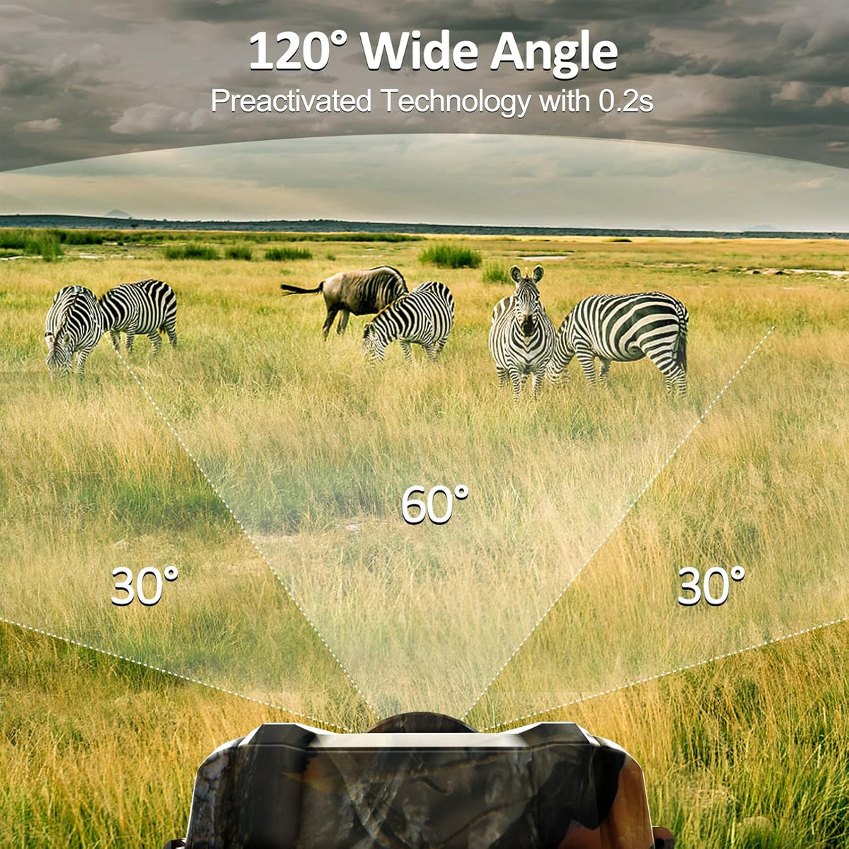4K 30MP Wireless Bluetooth Wildlife Camera with 64GB Card M156735