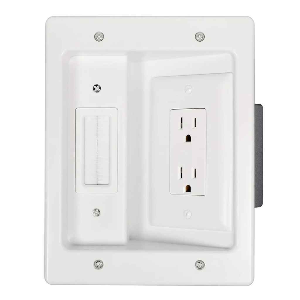 Recessed Outlet Box Cable Management Kit 15A 125V X137803