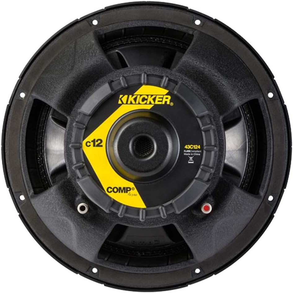 12" 300W 4-Ohm Car Audio Subwoofer C795