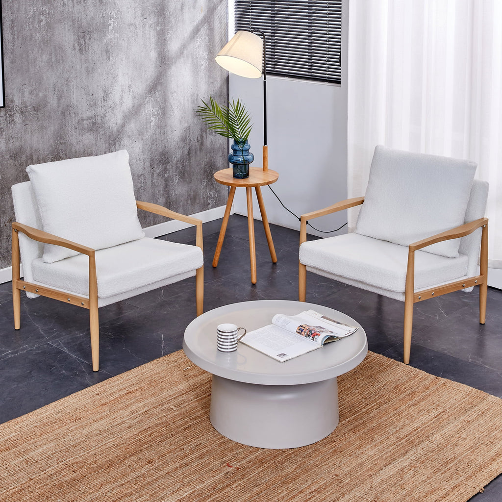Teddy Velvet Accent Arm Chair with Metal Frame U232