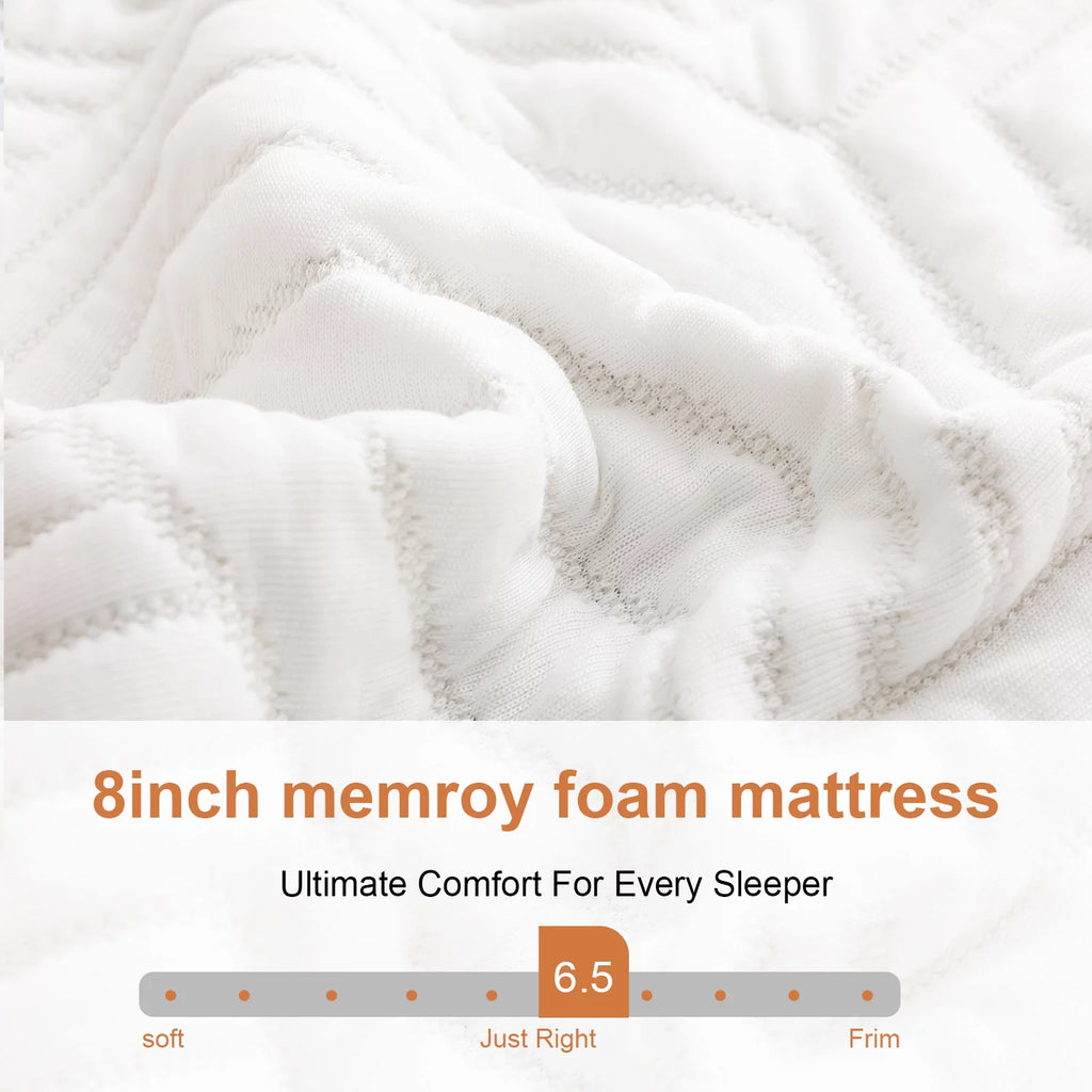 10 Inch Cooling Gel Memory Foam Twin Mattress H748671