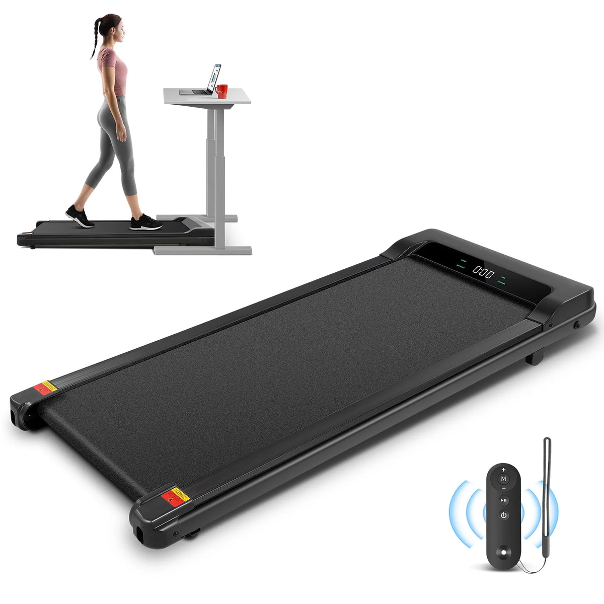 2.5HP Under Desk Treadmill with LED Display F542731