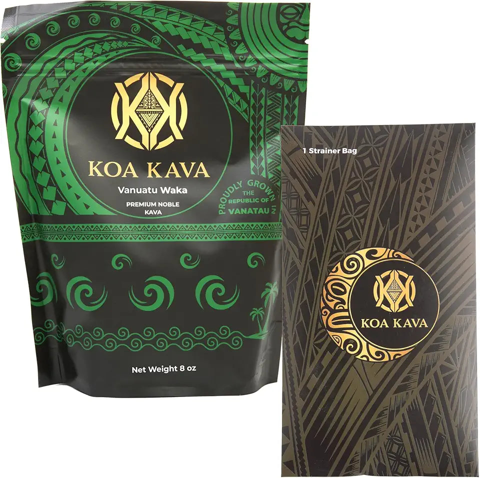 8 Oz Kava with Drawstring Kava Strainer B571637