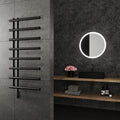 Wall Mounted Electric Towel Warmer in Black V642