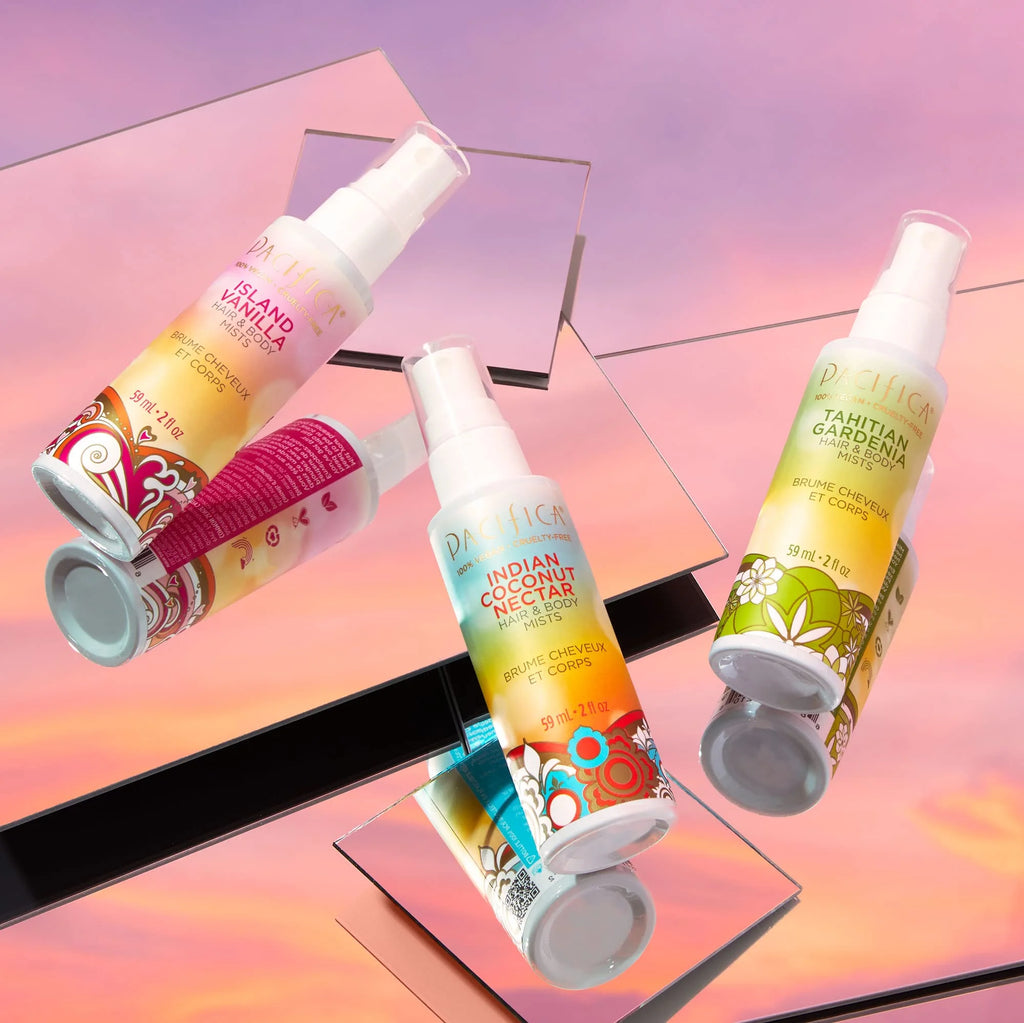 Hair Perfume & Body Spray Trial Set, 3 Scents, Mini Bottles W867684