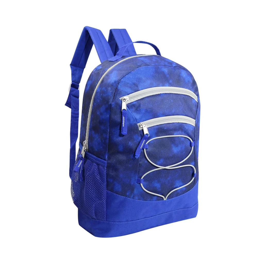 24 Pack 17 Inch Assorted Colors Bungee Backpacks T83971