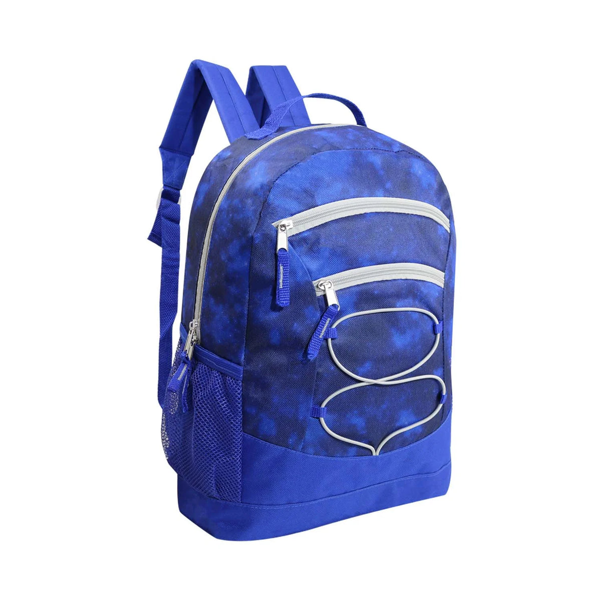 24 Pack 17 Inch Assorted Colors Bungee Backpacks T83971