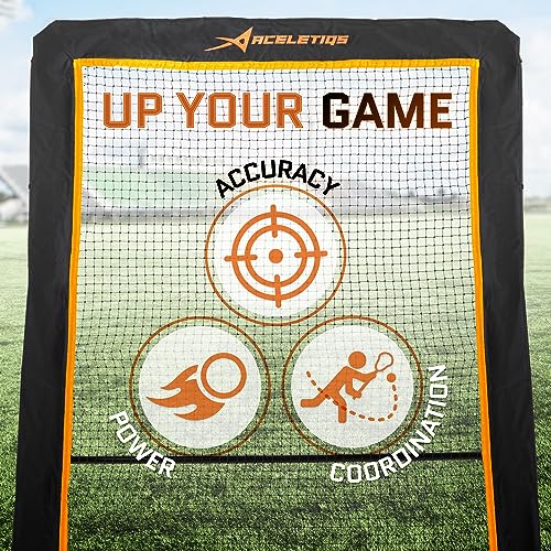 5x7 Feet Lacrosse Rebounder with Carry Bag V39145