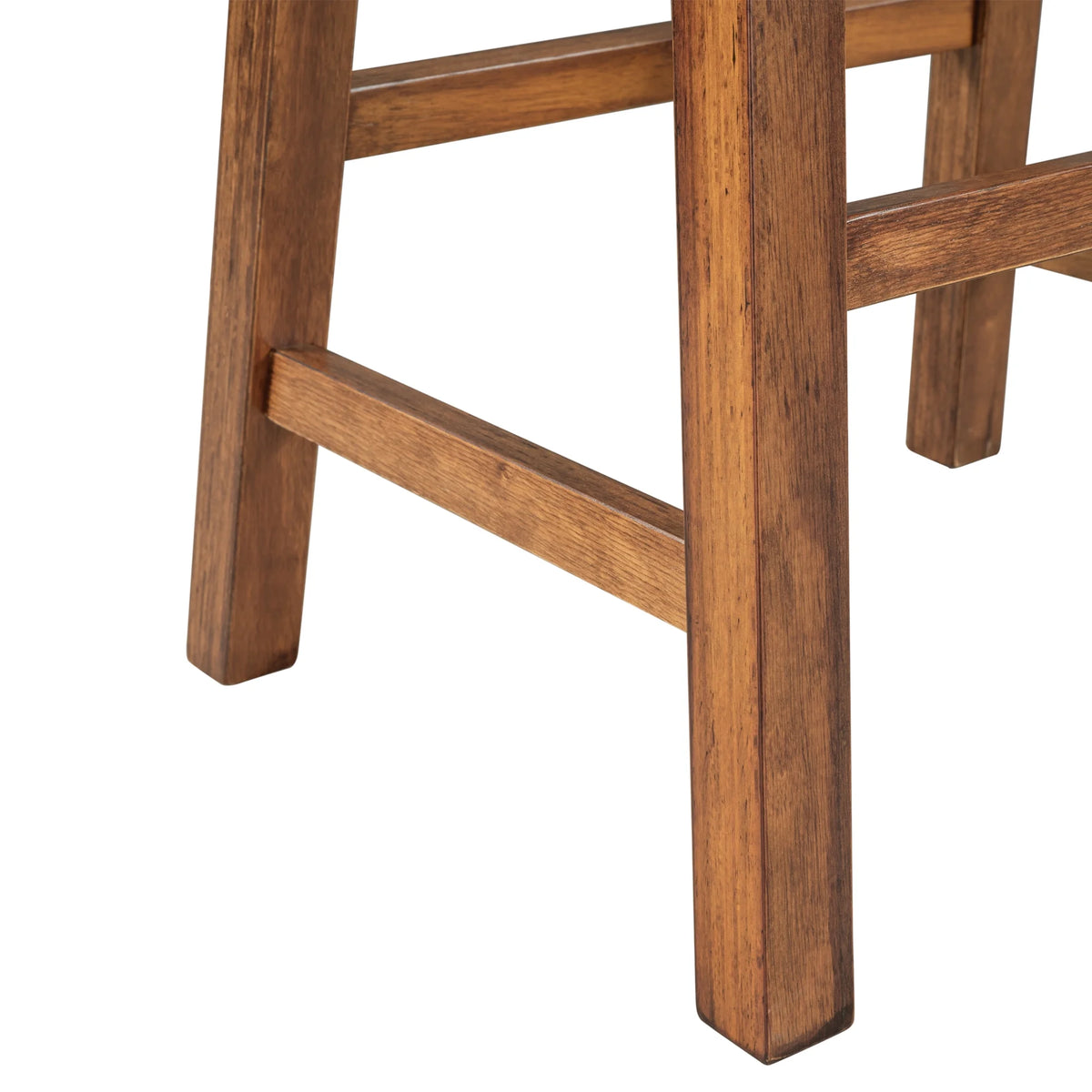 Set of 2 Solid Wood Counter-Height Stools K878