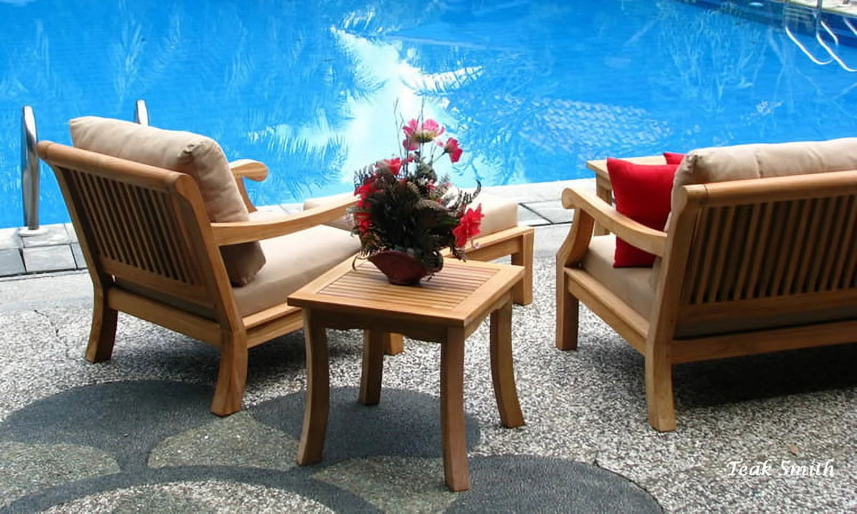 Teak Wood 5 Piece Sofa Set P476