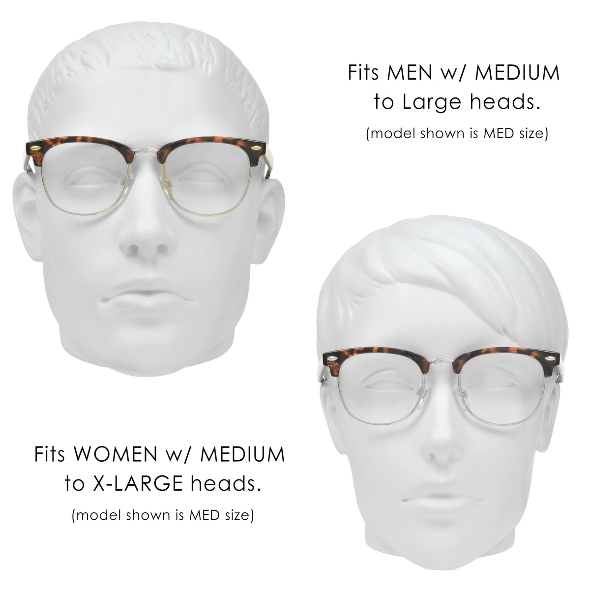 Horn Rimmed Reading Glasses 2 Pairs D301