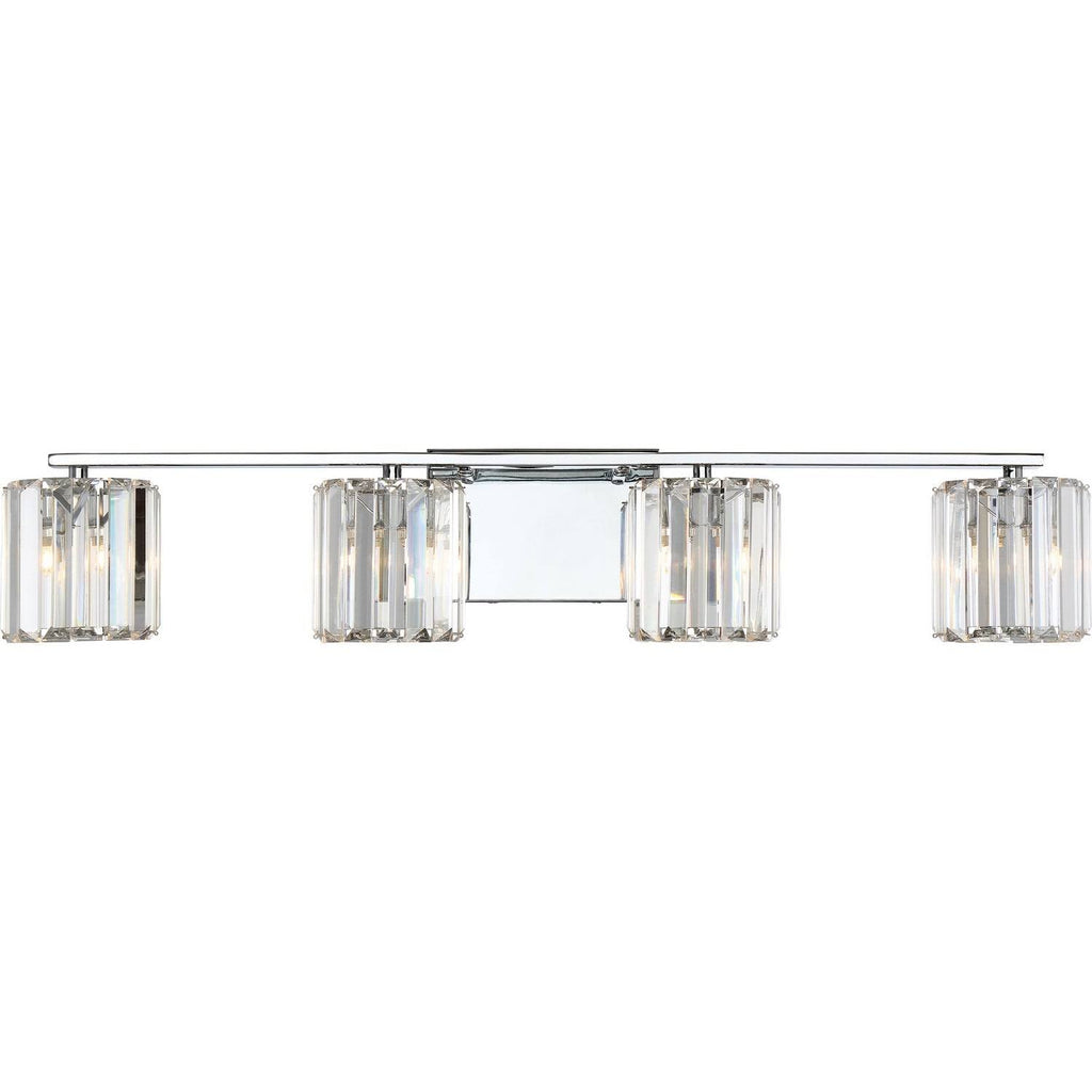 Polished Chrome Four Light Bath Fixture L66320