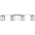 Polished Chrome Four Light Bath Fixture L66320