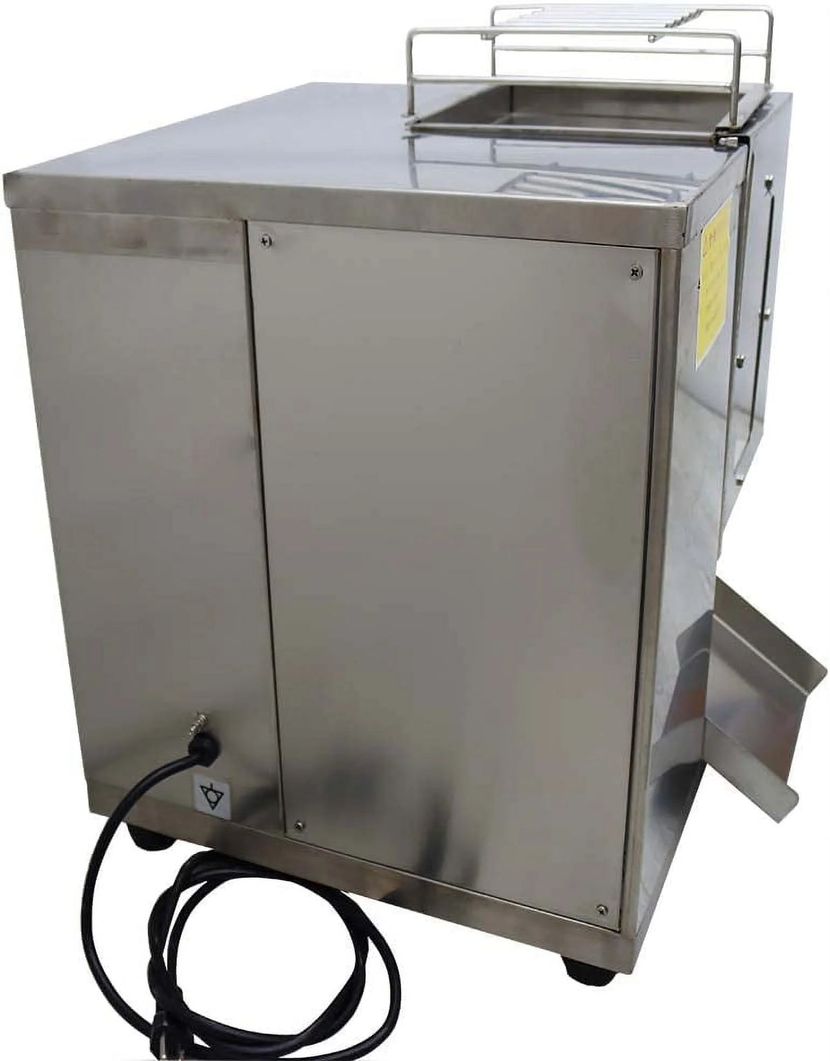 Commercial Shredded Meat Slicer with 10mm Blade Stainless Steel B871937
