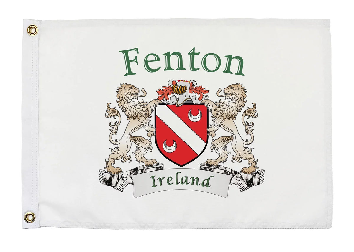White Small Flag 16"x10.5" M775